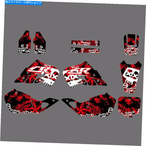 Graphics decal kit �O���t�B�b�N�L�b�g�f�J�[���X�e�b�J�[�z���_CR125R 1998-1999 CR250R 1997-1999�p�f�R Graphics Kit Decals Stickers Deco For Honda CR125R 1998-1999 CR250R 1997-1999�y���s�A���i�z