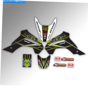 Graphics decal kit 2008-2018 KAWASAKI KLX 140 KLX140 MOTOCROSSOtBbNXX[p[NXfJ[Lbg 2008 - 2018 KAWASAKI KLX 140 KLX140 MOTOCROSS GRAPHICS KIT SUPERCROSS DECALS KIT