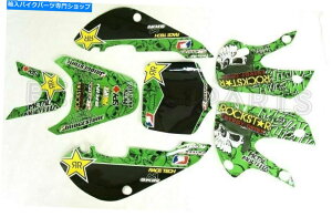 Graphics decal kit GiW[hNbNX^[^VOtBbNXfJ[LbgKLX110 DRZ ENERGY DRINK ROCKSTAR METAL MULISHA GRAPHICS DECAL KIT FOR KAWASAKI KLX110 DRZ