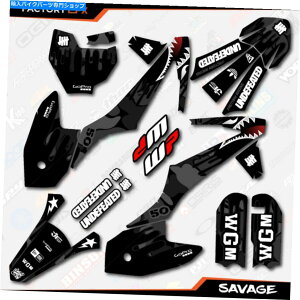 Graphics decal kit Black Savage Camo Racing Graphics Kit��KTM 16-21 SX50 SX 50�f�J�[��2016 18 19 Black Savage Camo Racing Graphics Kit fits KTM 16-21 Sx50 Sx 50 Decal 2016 18 19�y���s�A���i�z