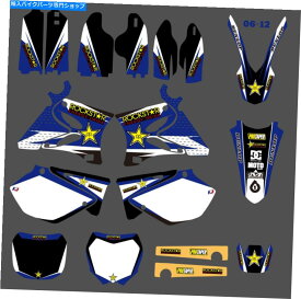 Graphics decal kit ヤマハYZ125 YZ250 2002 03 04 05 06 2007のチームグラフィックと背景デカール Team Graphics & Backgrounds Decals For Yamaha YZ125 YZ250 2002 03 04 05 06 2007