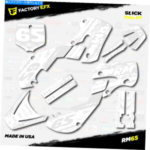 Graphics decal kit zCgAEgXbN[VOOtBbNXebJ[Lbg̓XYLRM65 RM 65 01-22fJ[ɓK܂ Whiteout Slick Racing Graphics Sticker Kit fits Suzuki RM65 RM 65 01-22 Decals