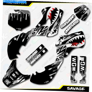 Graphics decal kit O[JTx[W[VOOtBbNXLbgtBbg01-21XYLRM65 RM 65fJ[ Gray Camo Savage Racing Graphics Kit fits 01-21 Suzuki RM65 RM 65 Decal
