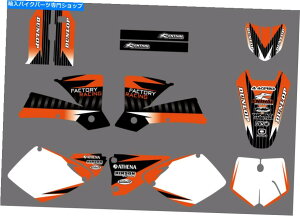 Graphics decal kit KTM SX 125/250/380/400/520 2001-2002 01 02�p�̃`�[���O���t�B�b�N�L�b�g�f�J�[���X�e�b�J�[�X�e�b�J�[ Team Graphics Kit Decals Stickers For KTM SX 125/250/380/400/520 2001-2002 01 02�y���s�A���i�z
