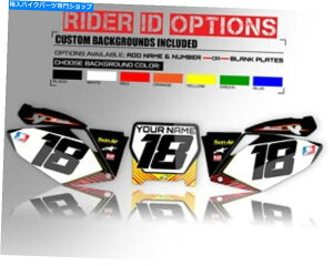 Graphics decal kit 2006 2007 Honda CRF 250 R�O���t�B�b�N�L�b�g���g�N���X�w�i�ԍ��f�J�[�� 2006 2007 HONDA CRF 250 R GRAPHICS KIT MOTOCROSS BACKGROUND NUMBER DECALS�y���s�A���i�z