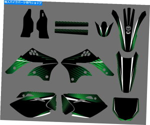 Graphics decal kit `[̃OtBbNƔwiKX450F KXF450 2006 2007 2008̃`[OtBbNƔwiLbg Team Graphics & Backgrounds Decals Kit For Kawasaki KX450F KXF450 2006 2007 2008