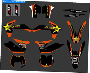 Graphics decal kit `[OtBbNfJ[XebJ[LbgKTM 125 150 250 380 400 450 SX 2011-2012 Team Graphics Decals Stickers Kit For KTM 125 150 250 380 400 450 SX 2011-2012