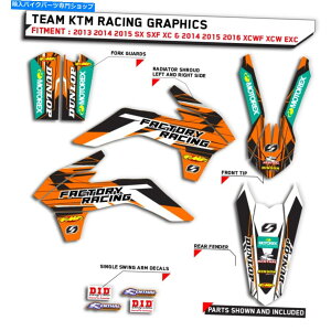 Graphics decal kit Team KTM Graphics 2013 2014 2015 SX SXF XC��2014 2015 2016 XCWF XCW EXCECALS TEAM KTM GRAPHICS 2013 2014 2015 SX SXF XC & 2014 2015 2016 XCWF XCW EXC DECALS�y���s�A���i�z