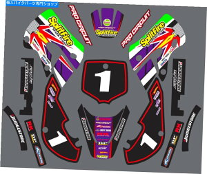Graphics decal kit 2000-2015�̃O���t�B�b�N�L�b�g���KX65 KX 65�X�v���b�g�t�@�C�A�f�J�[�����S�X�e�b�J�[ Graphic Kit for 2000-2015 Kawasaki KX65 KX 65 Splitfire Decals logo sticker