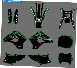Graphics decal kit 1995N2008NJTLKDX 200 220`[OtBbNgNXfJ[XebJ[fR 1995-2008 For Kawasaki KDX 200 220 Team Graphics Motocross Decals Stickers Deco