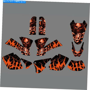 Graphics decal kit OtBbNXebJ[LbgKTM 125 200 250 300 400 450 525 EXC2003p̃tF_[fJ[ Graphics Stickers Kit Fender Decals For KTM 125 200 250 300 400 450 525 EXC 2003