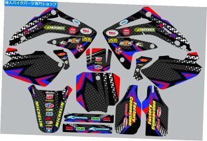 Graphics decal kit 2003-2012�̃O���t�B�b�N�L�b�g�z���_CR85 CR 85�f�J�[�����S�X�e�b�J�[ Graphic Kit for 2003-2012 Honda CR85 CR 85 Decals logo sticker�y���s�A���i�z