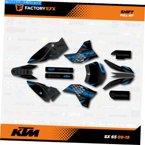 Graphics decal kit �O���[���u���[�V�t�g���[�V���O�O���t�B�b�N�L�b�g�t�B�b�g09-15 KTM 65SX 65 SX�f�J�[���X�e�b�J�[�L�b�g Gray & Blue Shift Racing Graphic Kit fits 09-15 KTM 65sx 65 sx Decal Sticker Kit�y���s�A��