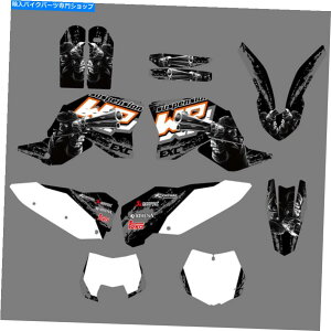 Graphics decal kit チームグラフィックデカールステッカーキットKTM 125-524 SX SXF 2007-2010 EXC 2008-2010 Team Graphics Decals Stickers Kit For KTM 125-524 SX SXF 2007-2010 EXC 2008-2010