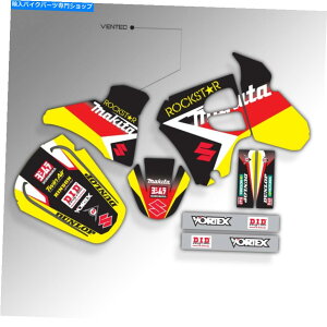 Graphics decal kit 1995 1996 1997 1999 Suzuki RM 80�O���t�B�b�N�L�b�gRM80 Rockstar Maikitra Decals Kit 1995 1996 1997 1999 SUZUKI RM 80 GRAPHICS KIT RM80 ROCKSTAR MAIKITRA DECALS KIT�y���s�A���i�z