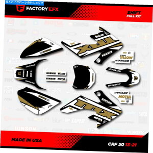 Graphics decal kit Black��Gold Shift Racing Graphics Kit�ɓK������13-23 Honda CRF50 CRF 50�f�J�[�� Black & Gold Shift Racing Graphics kit Fits 13-23 Honda Crf50 CRF 50 Decal�y���s�A���i�z