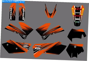 Graphics decal kit `[OtBbNX̔wiKTM SXF MXC SX ECC 2005 2006 2007 Yp̃fJ[Lbg Team Graphics Backgrounds Decals Kits For KTM SXF MXC SX EXC 2005 2006 2007 Y