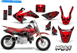 Graphics decal kit z_CRF50_[goCNOtBbNXebJ[LbgfJ[bvMXfR04-15}Xbh Honda CRF50 Dirt Bike Graphics Sticker Kit Decal Wrap MX Deco 04-15 MALICE RED
