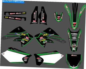 Graphics decal kit `[OtBbNfJ[JTLKX250F KX 250F 2004-2005gNX̃XebJ[ Team Graphics Decals Stickers For Kawasaki KX250F KX 250F 2004-2005 Motocross