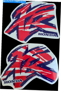 Graphics decal kit ^NfJ[XR250R XR 250 XR20 95ԐAOX~l[g̃OtBbNX Tank decals graphics for xr250r xr 250 xr20 95 red blue, thick gloss laminate