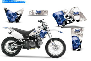 Graphics decal kit �_�[�g�o�C�N�O���t�B�b�N�X�L�b�g�f�J�[�����b�v���}�nTTR90 TTR90E 2000-2007 CHKSKULL U W W Dirt Bike Graphics Kit Decal Wrap For Yamaha TTR90 TTR90E 2000-2007 CHKSKULL U W�y���s�A���i�z