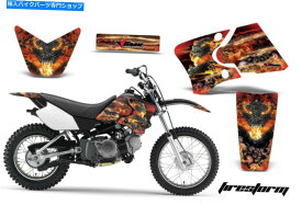 Graphics decal kit ヤマハTTR90 TTR90E 2000-2007 FIRESTORM K用のダートバイクグラフィックスデカールラップK Dirt Bike Graphics Kit Decal Wrap For Yamaha TTR90 TTR90E 2000-2007 FIRESTORM K