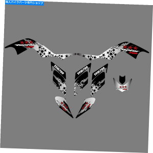 Graphics decal kit ���}�n���v�^�[700 YFM�O���t�B�b�N�X�L�b�g2006-2012 ATV Quad Decals�X�e�b�J�[ For Yamaha Raptor 700 YFM Graphics Kit 2006-2012 ATV Quad Decals Stickers