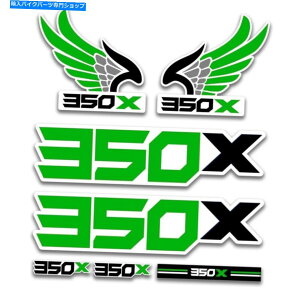 Graphics decal kit 1986�z���_ATC 350X�f�J�[���O���t�B�b�N�X�L�b�g�z���C�g���O���[���J���[�E�F�C 1986 Honda ATC 350X Decal Graphics Kit White & Green Color Way�y���s�A���i�z
