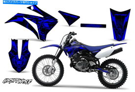 Graphics decal kit ヤマハTTR125ダートバイクグラフィックステッカーキットデカールラップMX 2008-2018ナイトウルフu Yamaha TTR125 Dirt Bike Graphic Sticker Kit Decal Wrap MX 2008-2018 NIGHTWOLF U