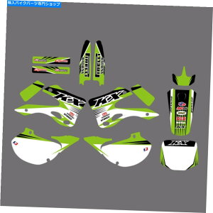 Graphics decal kit `[OtBbNX̔wifJ[XebJ[JTLKX125 KX250 1999-2002 Team Graphics Background Decals Stickers Kit For Kawasaki KX125 KX250 1999-2002