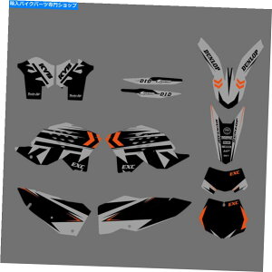 Graphics decal kit KTM 200 250 300 350 450 500 530 ECC 2008-2011p̃OtBbNLbgfJ[XebJ[ Graphics Kit Decals Stickers For KTM 200 250 300 350 450 500 530 EXC 2008-2011