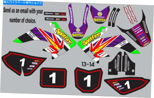 Graphics decal kit 2004-2020 CRF50 Splitfire Decals���S�X�e�b�J�[�̃O���t�B�b�N�L�b�g Graphic Kit for 2004-2020 CRF50 Splitfire Decals logo sticker�y���s�A���i�z