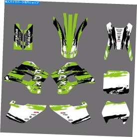 Graphics decal kit 川崎KDX 200 220 KDX200 KDX220 1995-2008のチームグラフィックデカールステッカー Team Graphics Decals Stickers For Kawasaki KDX 200 220 KDX200 KDX220 1995-2008