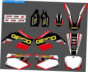 Graphics decal kit �O���t�B�b�N�L�b�g�f�J�[���X�e�b�J�[�z���_CR125 CR250 CR 125 250 2000 2001�p��DECO Graphics Kit Decal Stickers MX Deco For Honda CR125 CR250 CR 125 250 2000 2001�y���s�A���i�z