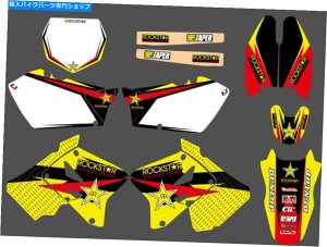 Graphics decal kit Suzuki RM125 RM250 RM250Z 2001-2012�p���g�N���X�O���t�B�b�N�L�b�g�f�J�[���_�[�g�o�C�NMX Motocross Graphics Kit Decal Dirtbike MX For Suzuki RM125 RM250 RM250Z 2001-2012�y���s�A���i�z