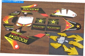 Graphics decal kit RockstarOtBbNXfJ[vX`bNLbgCRF50 XR50 M DE20+ ROCKSTAR GRAPHICS DECAL & PLASTIC KIT CRF50 XR50 M DE20+