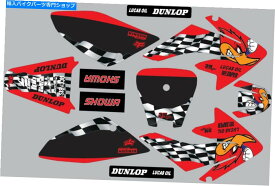 Graphics decal kit ホンダCRF70 CRFのグラフィックキット70 2002-2012デカールウッディウッジペッカーレーシング Graphic kit for Honda CRF70 CRF 70 2002-2012 decal Woody woodpecker racing