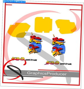 Graphics decal kit Kawasaki KX500OtBbNXebJ[LbgfJ[KX500 88-98fv~Arj[ɓK܂ Kawasaki KX500 Graphics Stickers Kit Decals Fits Kx500 88-98 Model Premium Vinyl