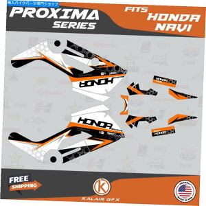 Graphics decal kit z_Eir̃OtBbNLbgi2016-2022jvLV}IW Graphics Kit for HONDA NAVI (2016-2022) PROXIMA-orange