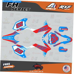 Graphics decal kit Apollo RXF FreeridẽOtBbNLbg150 190 FHV[Y - VA Graphics Kit for Apollo RXF Freeride 150 190 FH Series- Cyan