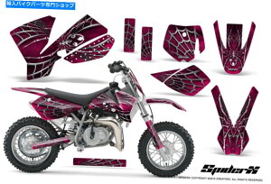 Graphics decal kit KTM sx50��creatorx�O���t�B�b�N�L�b�g2002-2008�f�J�[��Spiderx P CREATORX GRAPHICS KIT FOR KTM SX50 2002-2008 DECALS SPIDERX P�y���s�A���i�z