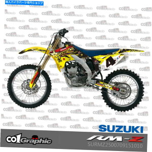 Graphics decal kit �O���t�B�b�N�X�f�J�[���X�e�b�J�[�X�Y�LRMZ 250 2007-2009�p�̃t���L�b�g GRAPHICS DECALS STICKERS FULL KIT FOR SUZUKI RMZ 250 2007-2009�y���s�A���i�z