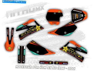 Graphics decal kit KTM SX 50 SX50 1997 1998 1998 1999 2000 2001�f�J�[��MX��Nitromx�O���t�B�b�N�L�b�g NitroMX Graphic Kit for KTM SX 50 SX50 1996 1997 1998 1999 2000 2001 Decals MX�y���s�A���i�z