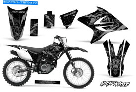 Graphics decal kit ヤマハTTR 230ダートバイクグラフィックステッカーキットデカールMXラップ2005-2017ナイトウルフS Yamaha TTR 230 Dirt Bike Graphic Sticker Kit Decal MX Wrap 2005-2017 NIGHTWOLF S