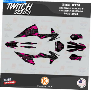 Graphics decal kit KTM 250EXC-F 350EXC-F 450EXC-F 500EXC-F 20-23 Twitch-MagentãOtBbNLbg Graphics Kit for KTM 250EXC-F 350EXC-F 450EXC-F 500EXC-F 20-23 Twitch - Magenta