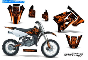 Graphics decal kit �X�Y�L�̃f�J�[���O���t�B�b�N�L�b�g�X�e�b�J�[���b�vRM85 RM 85 02-16�_�[�g�o�C�N�i�C�g�E���to Decal Graphic Kit Sticker Wrap For Suzuki RM85 RM 85 02-16 Dirt Bike NIGHTWOLF O