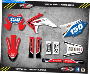 Graphics decal kit �z���_CRF 150 F 2015-2017�J�X�^���O���t�B�b�N�L�b�g���o�E���h�X�^�C���f�J�[�� /�X�e�b�J�[ Honda CRF 150 F 2015 - 2017 Custom Graphic kit REBOUND style decals / stickers�y���s�A���i�z