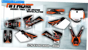 Graphics decal kit KTM SX 50 SX50 2002 2003 2005 2005 2006 2007 2007 2008�f�J�[���pNitromx�O���t�B�b�N�L�b�g NitroMX Graphic Kit for KTM SX 50 SX50 2002 2003 2004 2005 2006 2007 2008 Decals�y���s�A���i�z