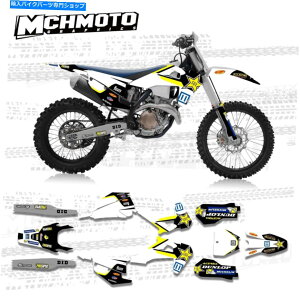 Graphics decal kit Husqvarna TC FC TX FX FS TE FE 2019-2022 125 250 350 450�̃f�J�[���X�e�b�J�[�L�b�g Decal Sticker Kit For Husqvarna Tc Fc Tx Fx Fs Te Fe 2019 - 2022 125 250 350 450�y���s�A���i�z
