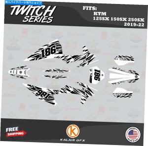 Graphics decal kit KTM 125SX 150SX 250SX 2019 2020 2021 2022 Twitch -WhitẽOtBbNLbg - zCg Graphics Kit for KTM 125SX 150SX 250SX 2019 2020 2021 2022 Twitch - White